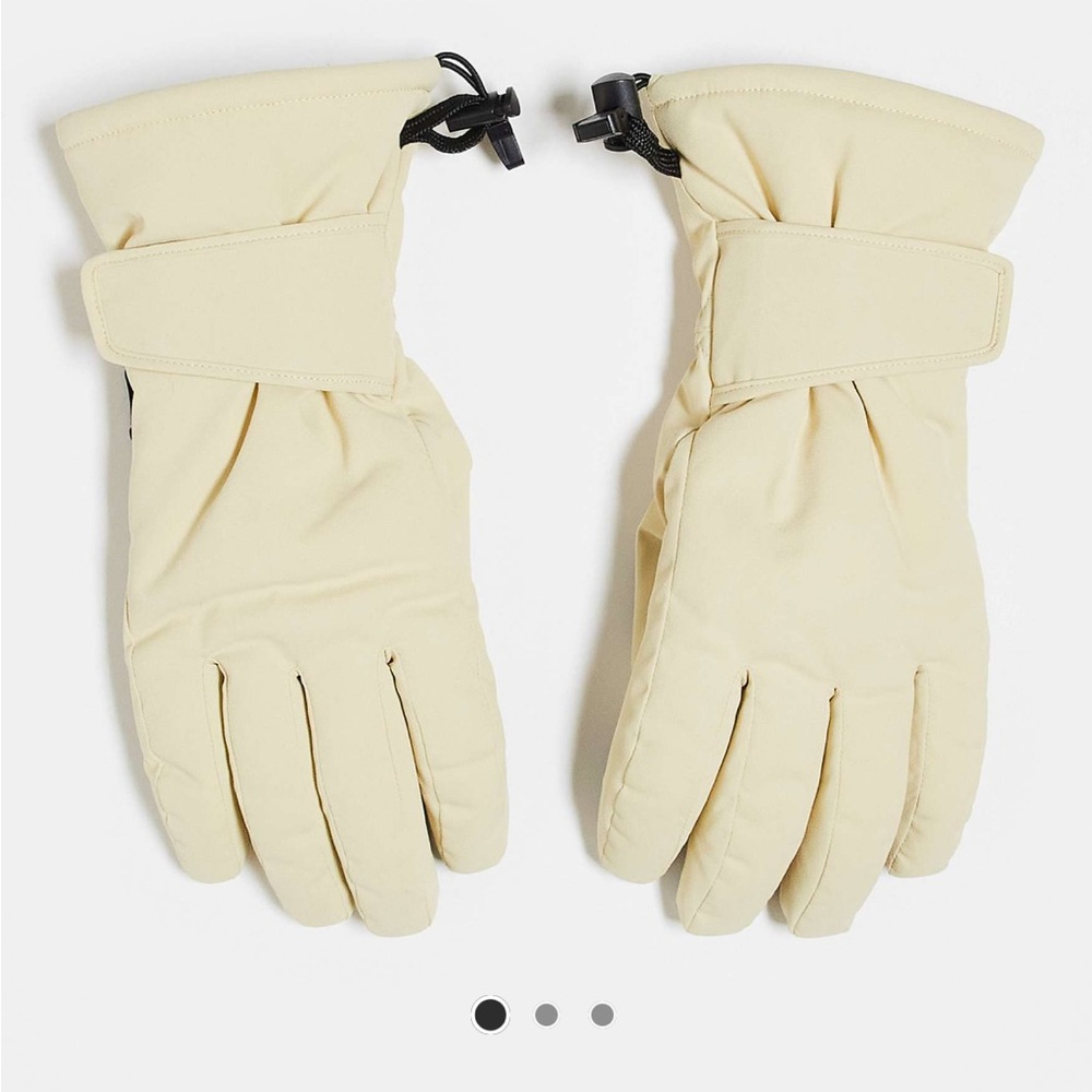 Asos Winter Gloves BUTTERMILK SIZE M/L